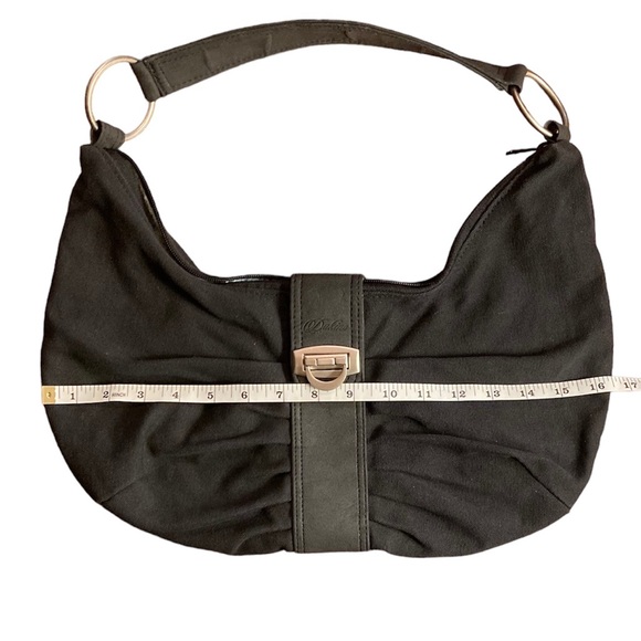 Vintage Dakine Slouchy Crescent-shaped Shoulder Hobo Bag in Black - Picture 9 of 12